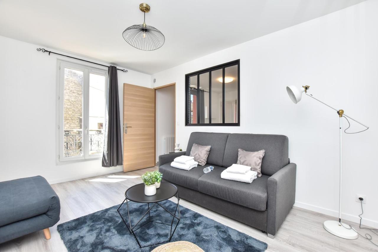 Authentic Apartment - 1Br-4P - La Villette Parijs Buitenkant foto