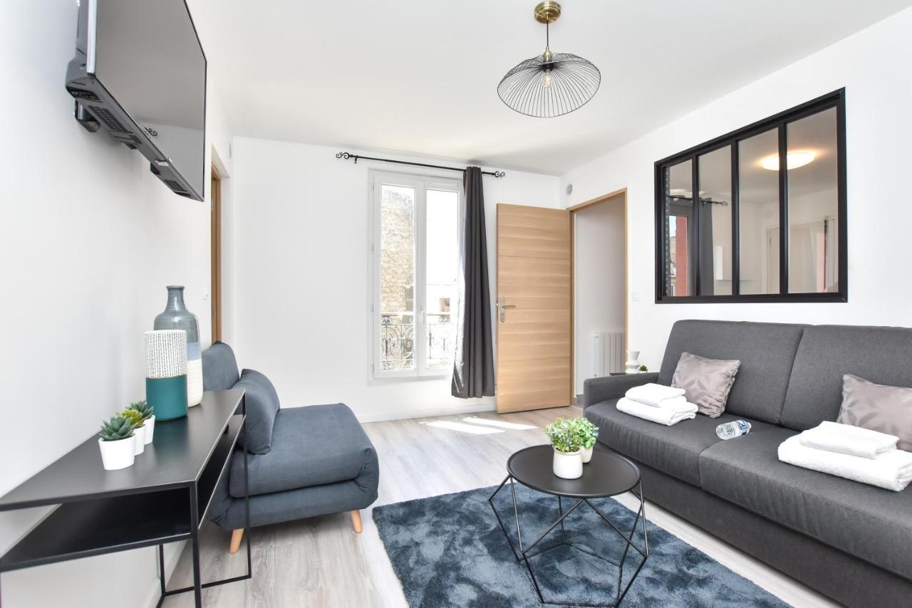 Authentic Apartment - 1Br-4P - La Villette Parijs Buitenkant foto